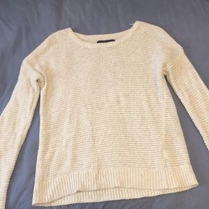 Aeropostale white sweater